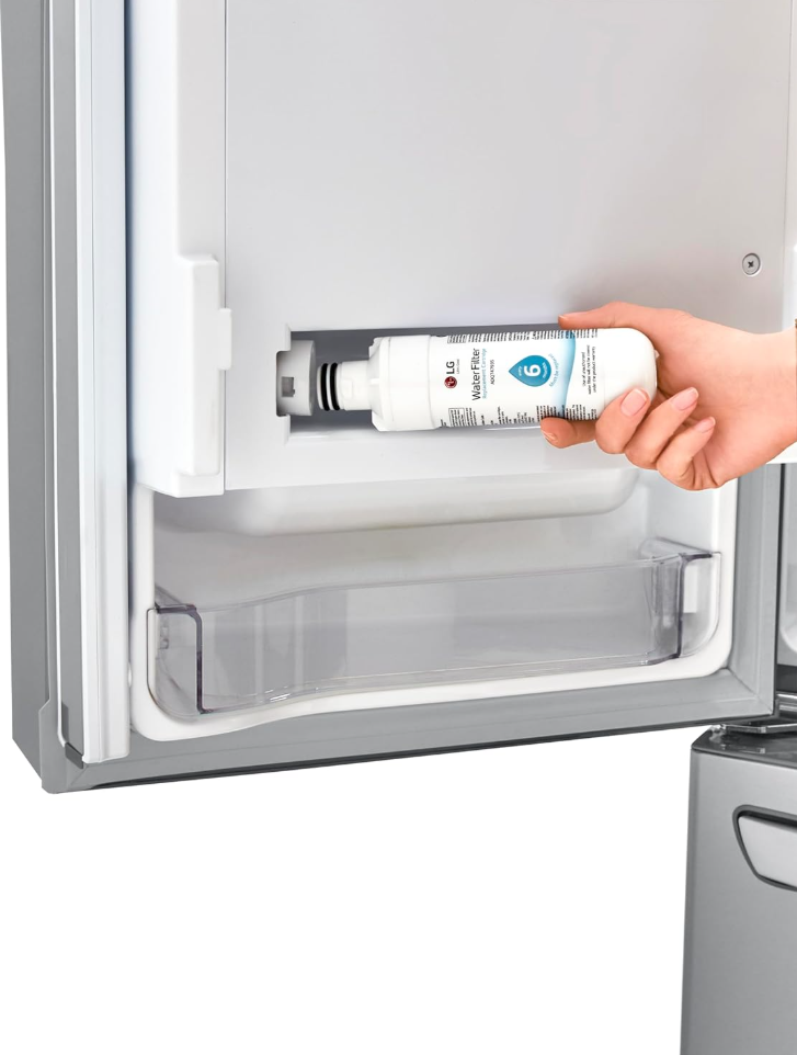 LG LT1000P - 6 Month / 200 Gallon Capacity Replacement Refrigerator Water Filter (NSF42, NSF53, and NSF401) ADQ74793501, ADQ75795105, AGF80300704, or AGF80300705 White