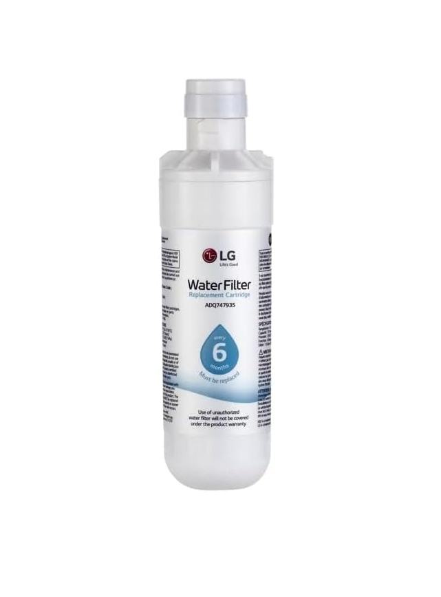 LG LT1000P - 6 Month / 200 Gallon Capacity Replacement Refrigerator Water Filter (NSF42, NSF53, and NSF401) ADQ74793501, ADQ75795105, AGF80300704, or AGF80300705 White